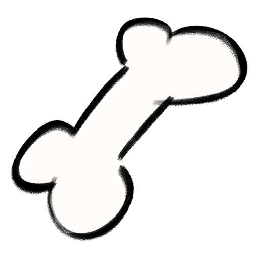 2D Bone Chew Toy in Adopt Me