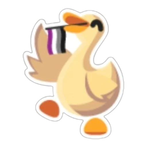 Ace Goose Sticker in Adopt Me