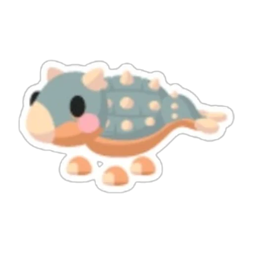 Стикер анкилозавр (Ankylosaurus Sticker) в Адопт Ми