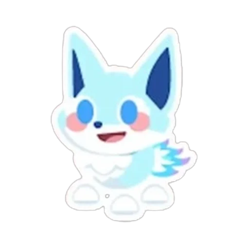 Aurora Fox Sticker in Adopt Me
