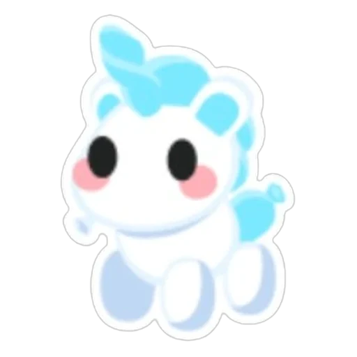 Balloon Unicorn Sticker in Adopt Me