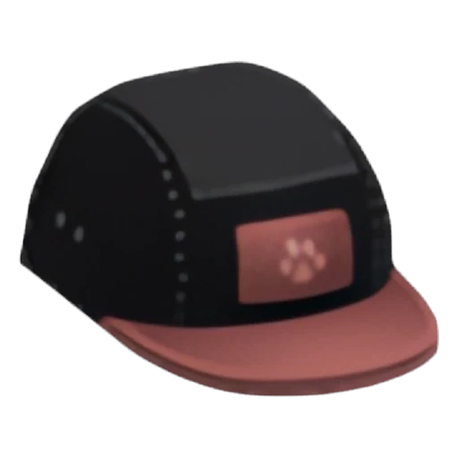 Black 5 Panel Cap in Adopt Me