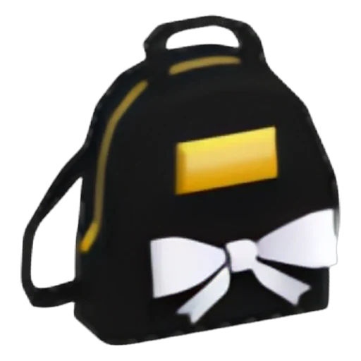 Black Designer Backpack in Adopt Me