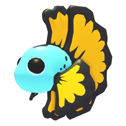 Голубая бойцовая рыбка (Blue Betta Fish) в Адопт Ми
