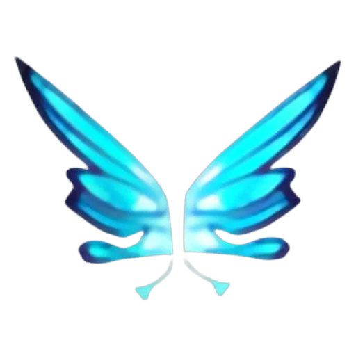 Крылья синей бабочки (Blue Butterfly Wings) в Адопт Ми