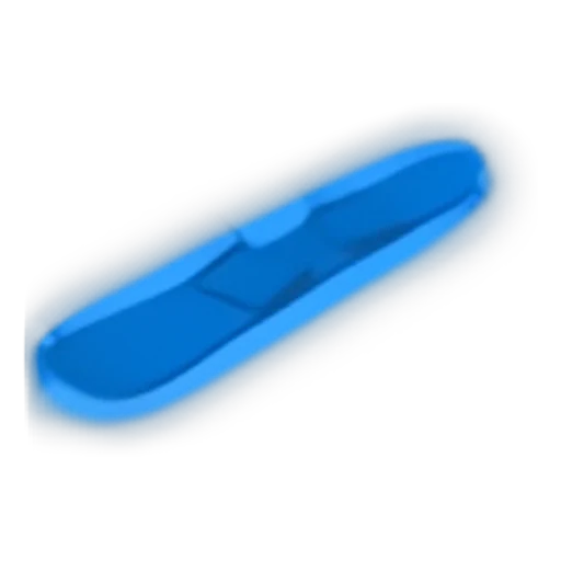 Синий неоновый сноуборд (Blue Neon Snowboard) в Адопт Ми