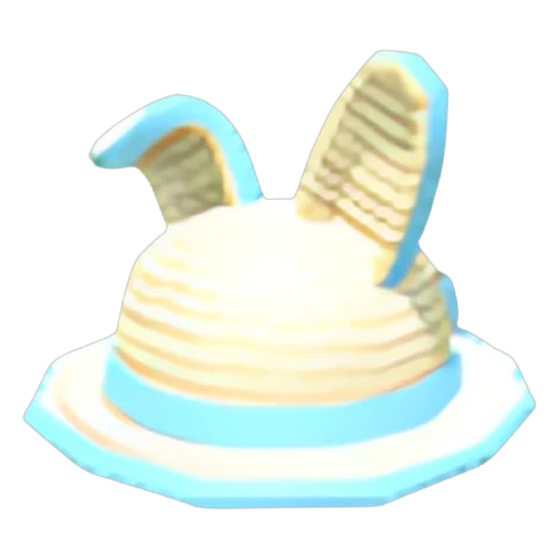 Соломенная шляпа кролика (Bunny Straw Hat) в Адопт Ми