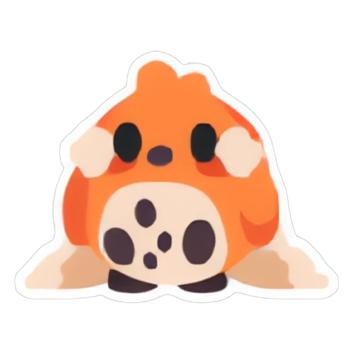 Наклейка каббит (Cabbit Sticker) в Адопт Ми