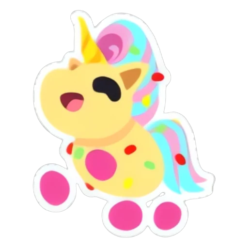 Candicorn Sticker in Adopt Me