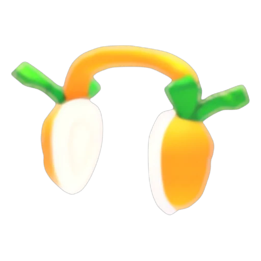 Carrot Headphones in Adopt Me