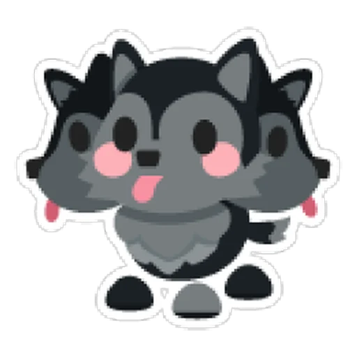 Cerberus Sticker in Adopt Me