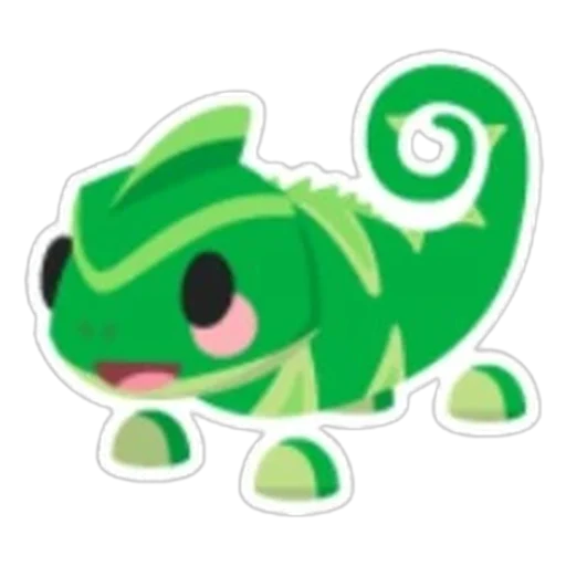Chameleon Sticker in Adopt Me