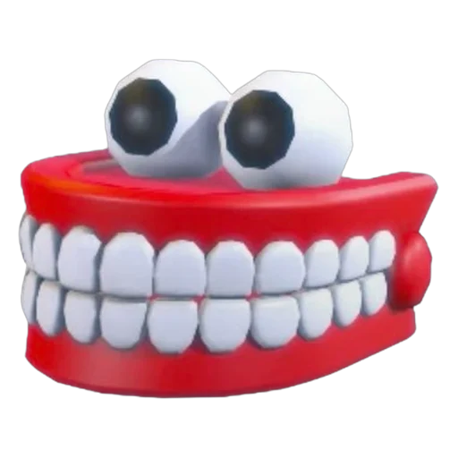 Стучащие зубы игрушка (Chattering Teeth Toy) в Адопт Ми
