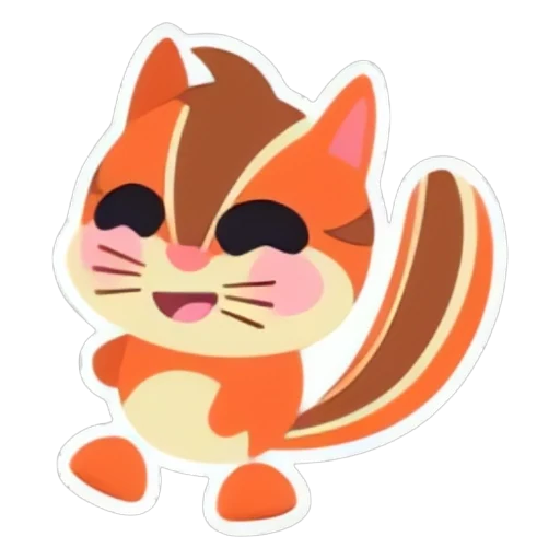 Стикер бурундука (Chipmunk Sticker) в Адопт Ми