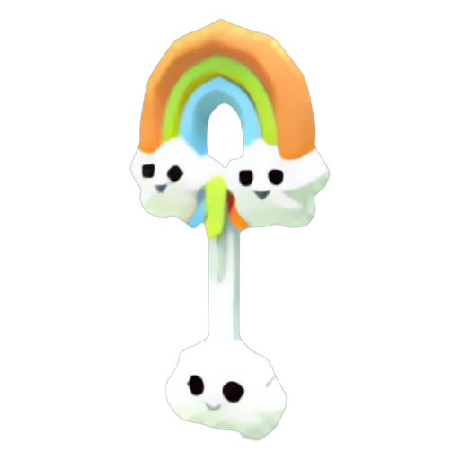 Clouds & Rainbow Rattle in Adopt Me