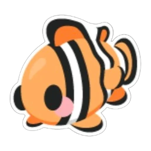 Clownfish Sticker in Adopt Me