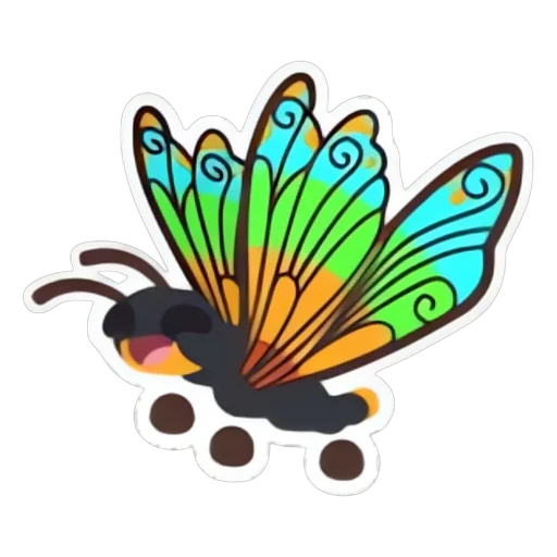Clubtail Dragonfly Sticker in Adopt Me