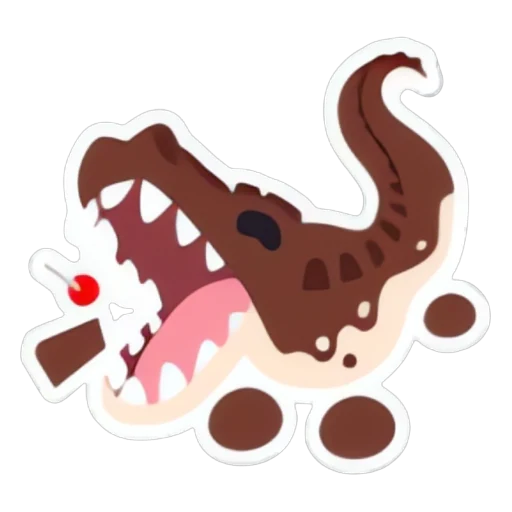Cocoadile Sticker in Adopt Me