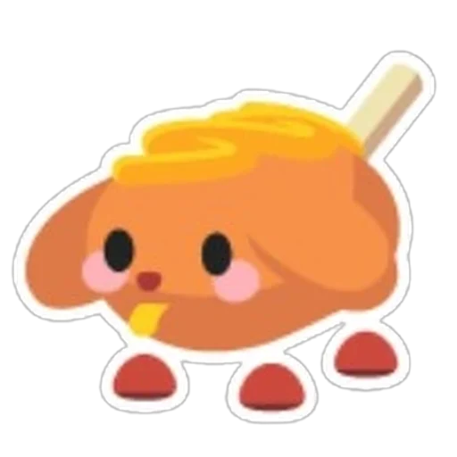 Стикер кукурузного догго (Corn Doggo Sticker) в Адопт Ми