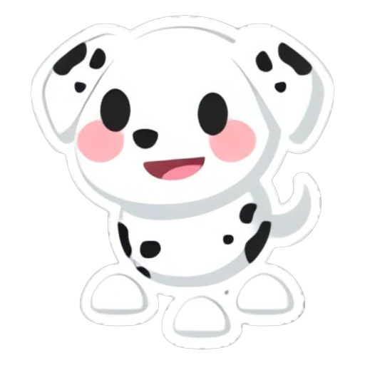Далматинская наклейка (Dalmatian Sticker) в Адопт Ми