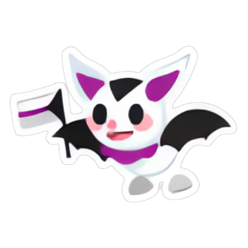 Demisexual Bat Sticker in Adopt Me