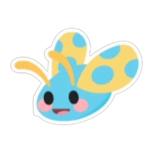 Наклейка с бриллиантовой божьей коровкой (Diamond Ladybug Sticker) в Адопт Ми