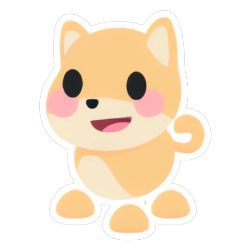 Наклейка для собак (Dog Sticker) в Адопт Ми