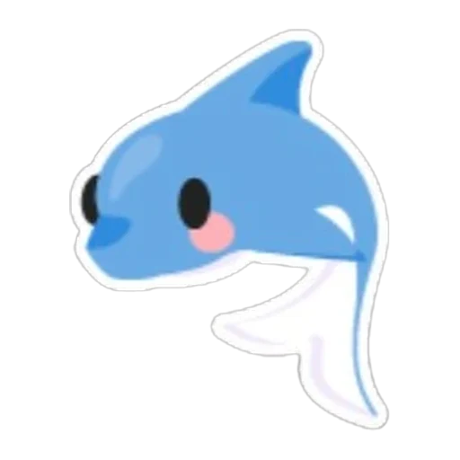Dolphin Sticker in Adopt Me