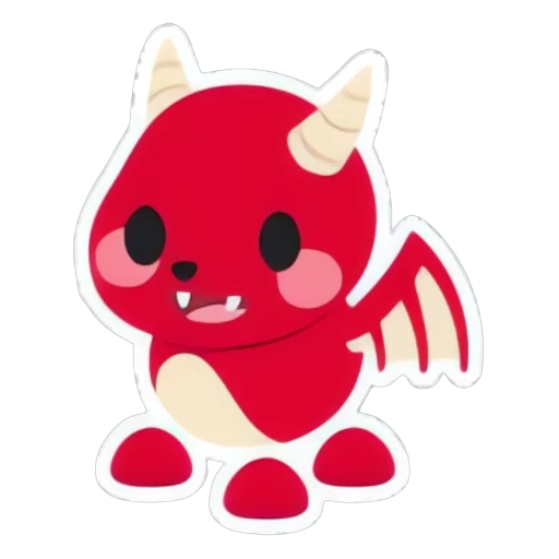 Стикер дракона (Dragon Sticker) в Адопт Ми