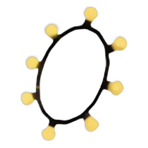 Eco Glowing Lightbulb Necklace in Adopt Me