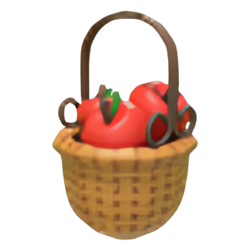 Eco Red Apple Basket Hat in Adopt Me