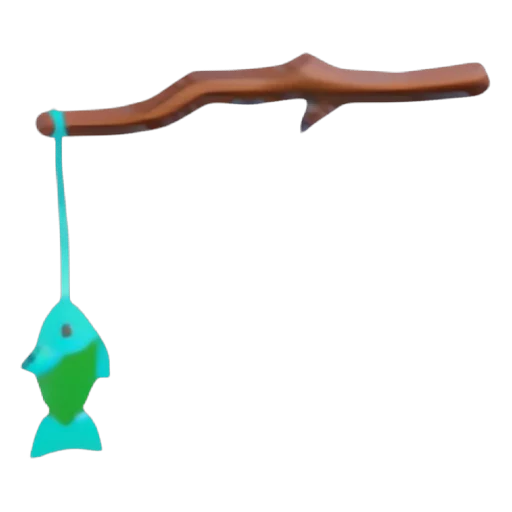Fish on a Stick Chew Toy in Adopt Me