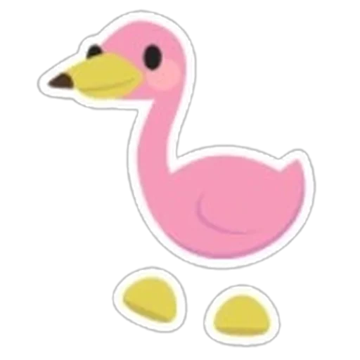 Flamingo Sticker in Adopt Me