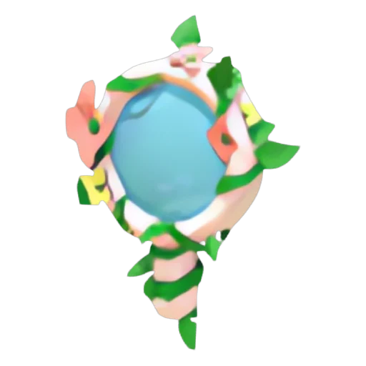 Зеркало-цветок, жевательная игрушка (Flower Mirror Chew Toy) в Адопт Ми
