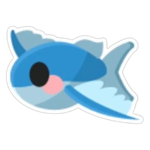 Flying Fish Sticker in Adopt Me