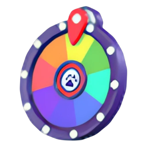Летающий диск колеса фортуны (Fortune Wheel Flying Disc) в Адопт Ми
