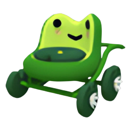 Лягушачья коляска (Froggy Stroller) в Адопт Ми