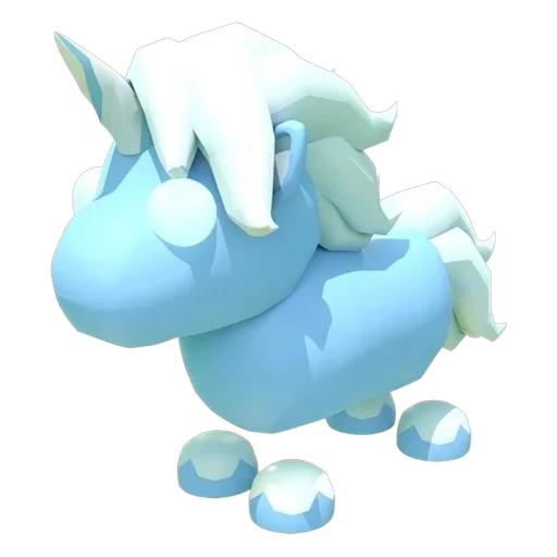 Морозный единорог (Frost Unicorn) в Адопт Ми