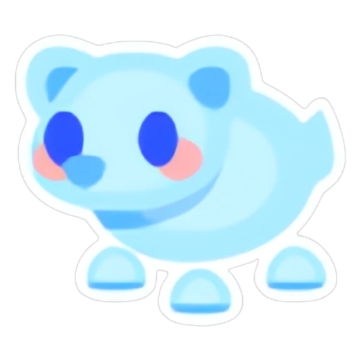 Frostbite Bear Sticker in Adopt Me