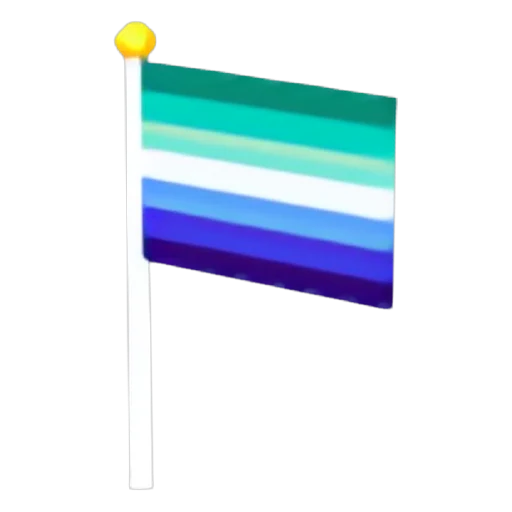 Флаг гея (Gay Man Flag) в Адопт Ми