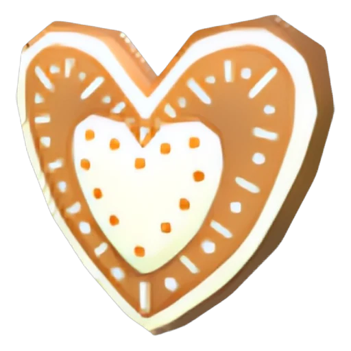 Gingerbread Heart Flying Disc in Adopt Me