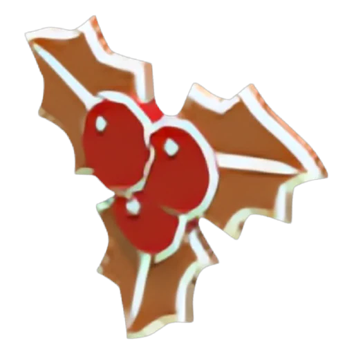 Летающий диск имбирного холли (Gingerbread Holly Flying Disc) в Адопт Ми