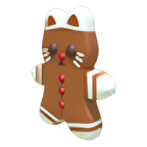 Gingerbread Kitty Throw Toy in Adopt Me
