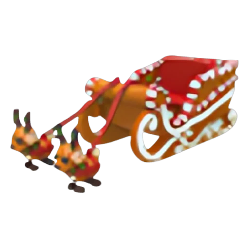 Пряничные сани (Gingerbread Sleigh) в Адопт Ми