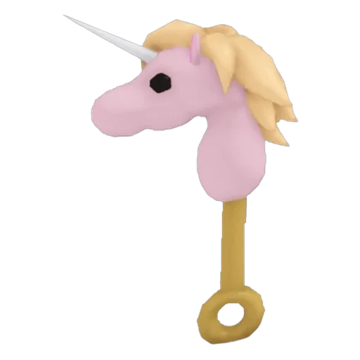 Golden Maned Unicorn Rattle in Adopt Me