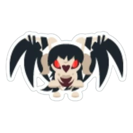 Стикер мрачного дракона (Grim Dragon Sticker) в Адопт Ми