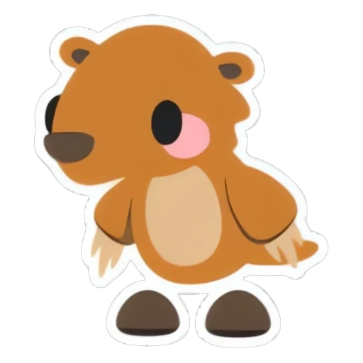 Стикер наземного ленивца (Ground Sloth Sticker) в Адопт Ми