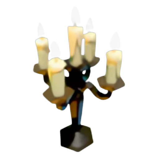 Halloween Black Victorian Candlestick Rattle in Adopt Me