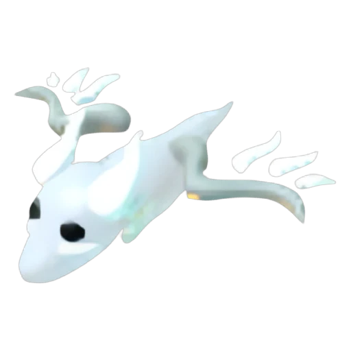 Halloween White Ghost Dragon in Adopt Me
