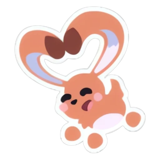 Hare Sticker in Adopt Me